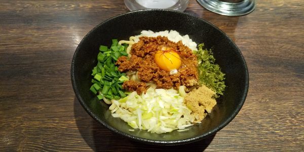 「台湾まぜそば」@つけめんTETSU 壱の木戸 水戸店の写真