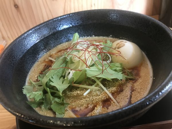 「熊さん担担麺」@江戸麺 熊八の写真