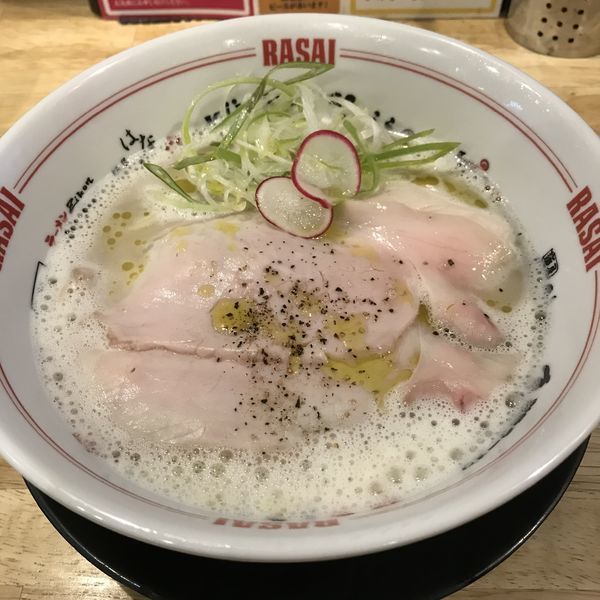 「濃厚鯛塩ラーメン（￥800）」@福島壱麺の写真