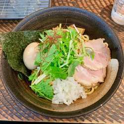 比内地鶏のあぶらそば