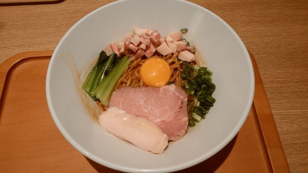 「【麺や 福はら】大和肉鶏の香味まぜそば¥900-」@むぎくらべの写真