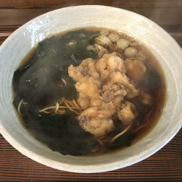 「げそ天（￥470）」@信州生そば みのがさ 本店の写真