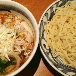 肉野菜つけ麺（中盛）
