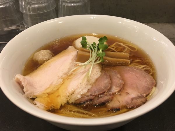 「特製鶏そば」@らぁ麺 やまぐちの写真