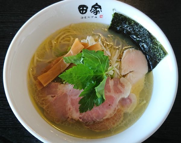 「【限定】しじみ潮そば ￥800」@中華そば 田家 本店の写真