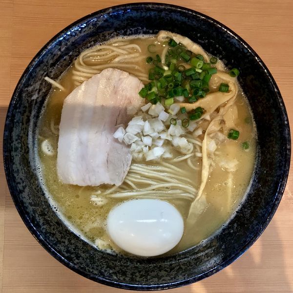 「とりそば2号 ¥750円（味玉＋100円）」@麺堂 稲葉の写真