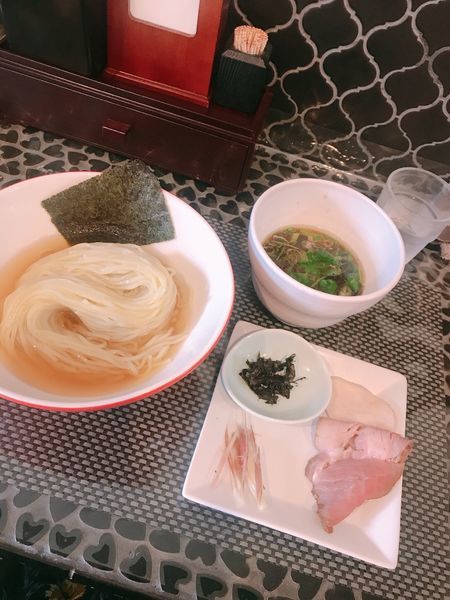 「昆布水 つけ麺」@赤青(MURASAKI)の写真