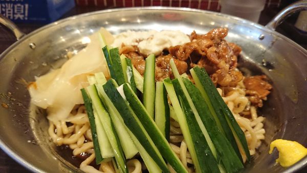 「小冷やし中華」@立川マシマシ 8号店の写真