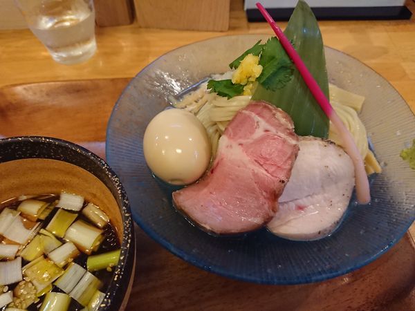 「【夏季限定】冷やし柚子つけ蕎麦900円＋味玉100円」@入鹿（IRUCA）-Tokyo-の写真