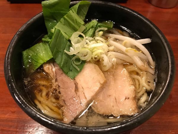 「まったり醤油らーめん ミニ  540円」@旬麺しろ八の写真