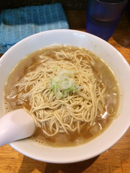 「比内鶏そば中(ネギのみ)700円」@自家製麺 伊藤の写真