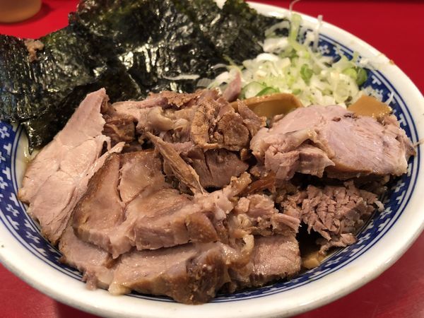 「ラーメン＋チャーシュー×2＋のり」@自家製中華そば 勢得の写真