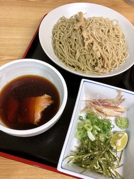 「はつかり醤油の2種盛り冷しつけそば ￥880」@中華そば輝羅 from SR7 埼玉フードフェスティバルの写真