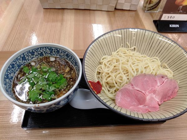 「つけそば」@仮麺中(角打ち わかさや)の写真