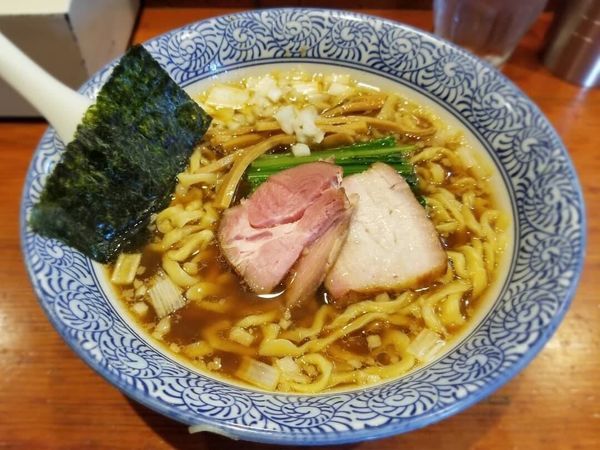 「特製手揉み中華そば(醤油)」@麺処 ほん田の写真