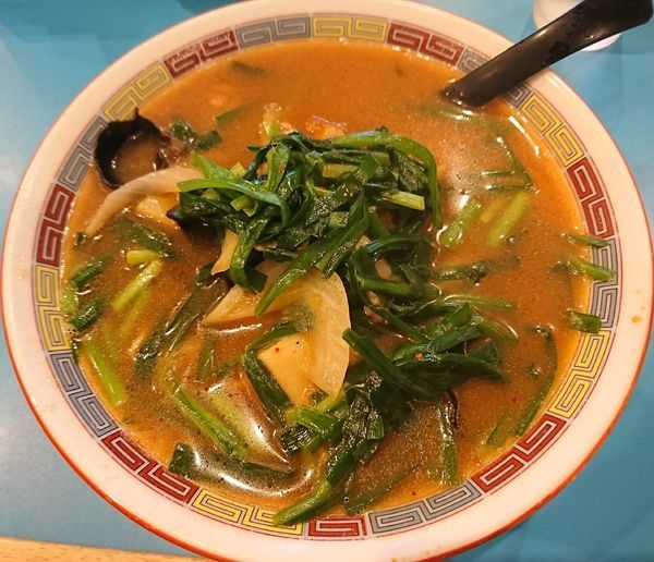 「ニラそば(1000円)」@やじ満の写真