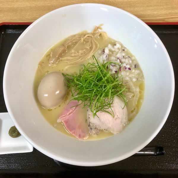 「埼玉県産軍鶏の濃厚中華そば￥980＋味玉￥100」@中華そば輝羅 from SR7 埼玉フードフェスティバルの写真