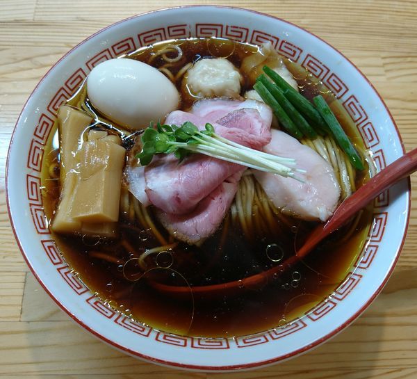 「(松)特級中華そば 醤油」@自家製麺 くろ松の写真