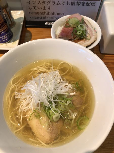 「朝ラー定食<談志>」@らーめん芝浜の写真