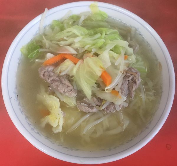 「タンメン450円他」@中華料理 松月の写真