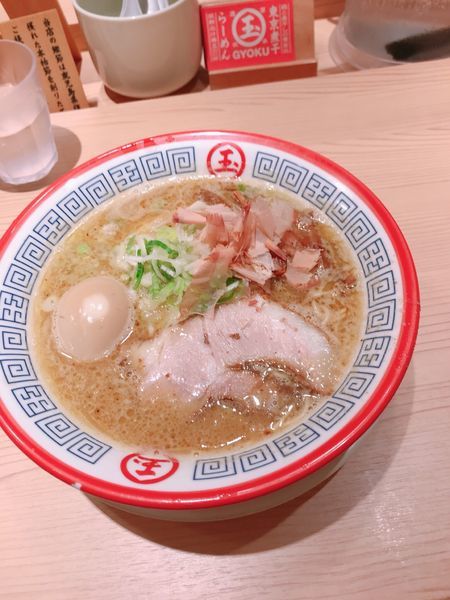 「味玉とろりそば」@東京煮干し らーめん 玉 東京駅店の写真