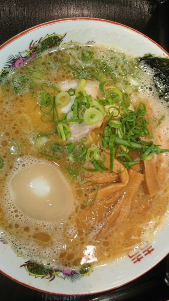 「中華そば、煮玉子、餃子」@中華そばのだいこくやの写真