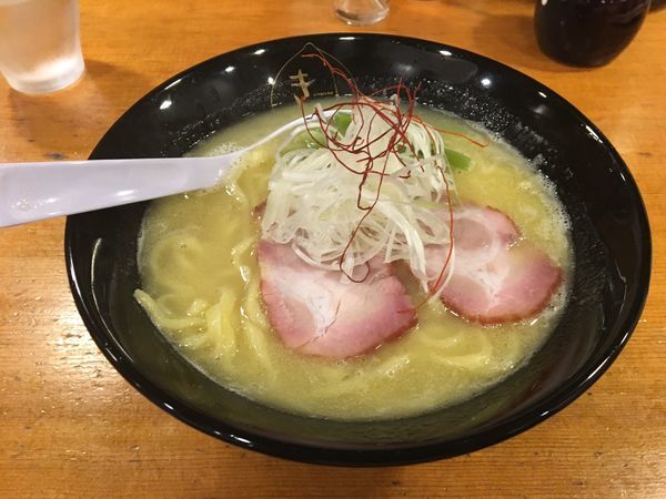 「鶏白湯らーめん」@鶏そば きび 目黒店の写真