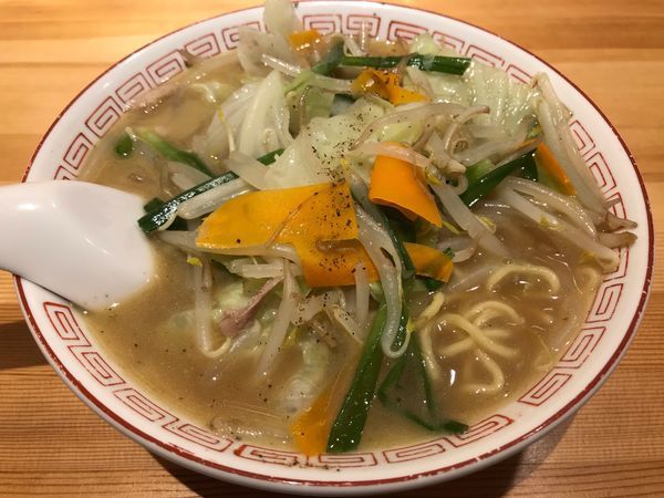 「タンメン  830円」@らーめん 已己巳己の写真