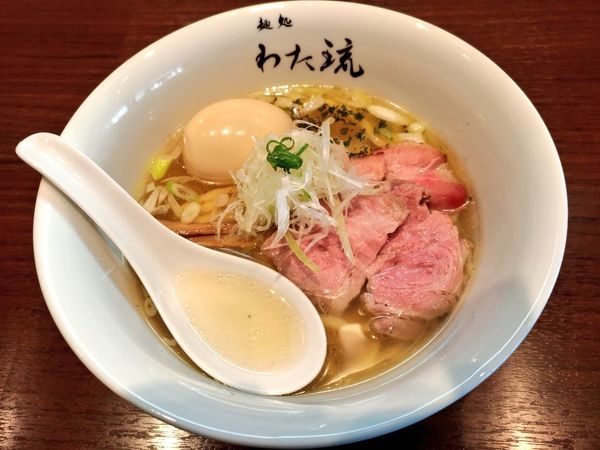 「味玉塩中華そば」@麺処 わた琉の写真