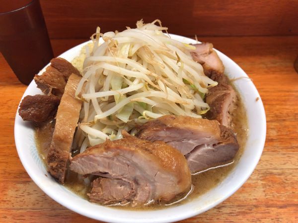 「小ぶた増し(ニンニク) 900円」@ラーメン二郎 立川店の写真