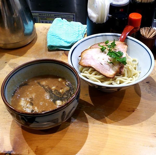 「濃厚煮干つけ麺(並盛)」@煮干麺 月と鼈の写真