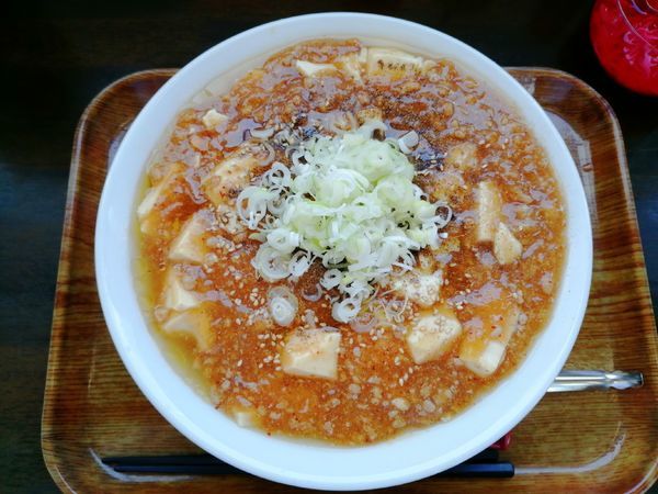 「麻婆麺　大盛」@らーめん工房 まるしんの写真