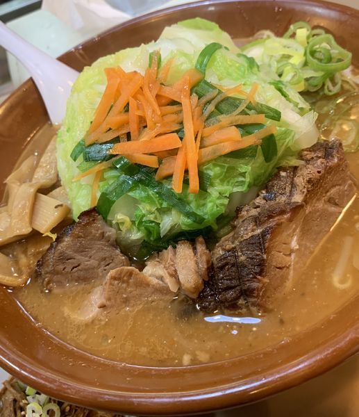 「みそ野菜大盛り」@あたりばちラーメンの写真