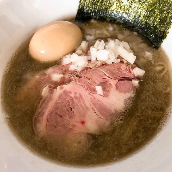 「味玉煮干中華そば ¥950」@煮干中華蕎麦 舞〜Mau〜の写真