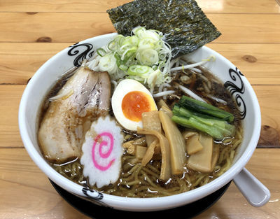 「黒中華そば（780円）」@優勝軒 草加店の写真