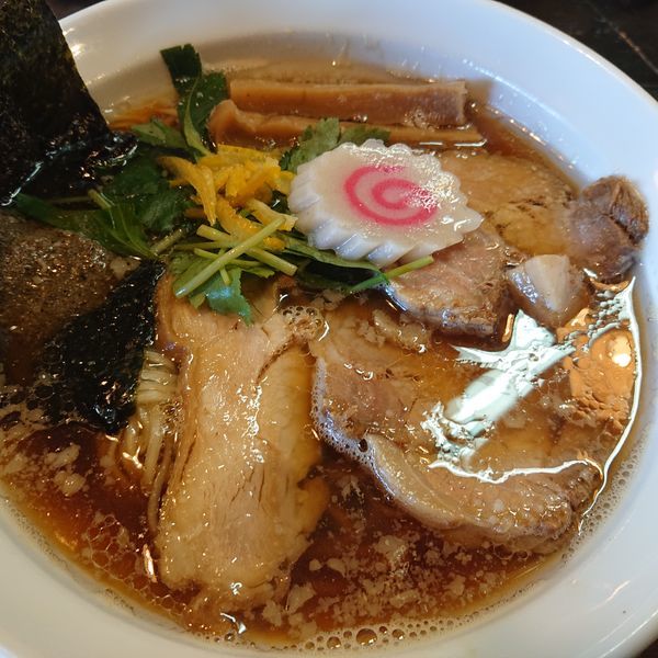 「煮干し中華そば734円」@にぼしこいしの写真