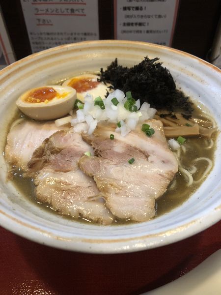 「特製煮干麺¥1,100」@麺屋むどうの写真