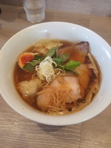 「特製醤油そば¥1000+鶏バター醤油丼¥50」@中華そば 和渦 TOKYOの写真