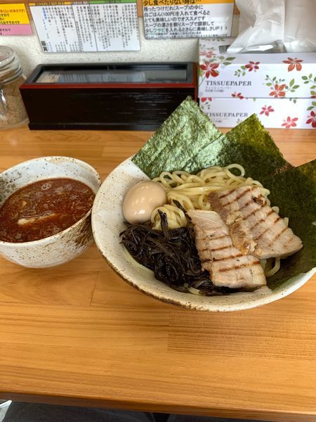 「大盛りつけ麺全部盛り」@つけ麺・ら〜めん 辰寅 宗像店の写真
