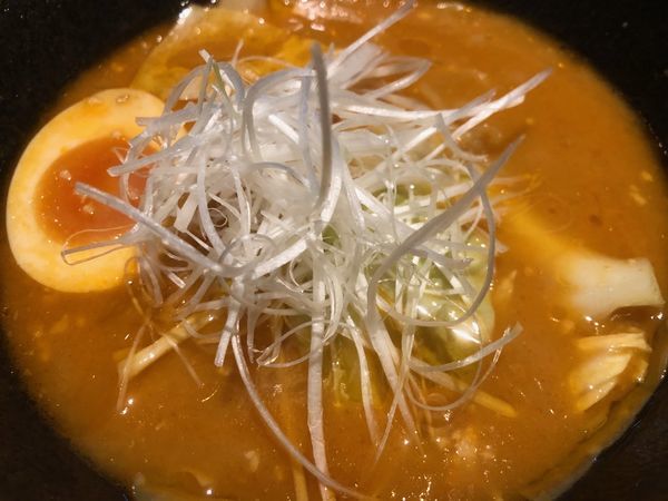 「濃厚海老味噌＋特製ＴＫＧ」@海老麺総本家 JIMOTOYAの写真