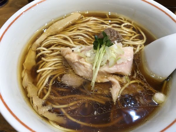 「軍鶏そば」@麺尊 RAGEの写真