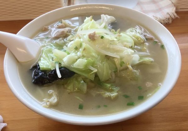 「タンメン(700¥)」@ラーメン・餃子 敏亭の写真