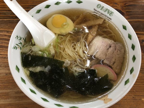「ラーメン　￥４００」@お食事処 ところの写真