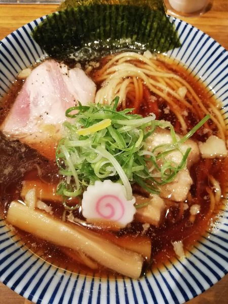 「魚介中華そば」@麺屋 甚八の写真