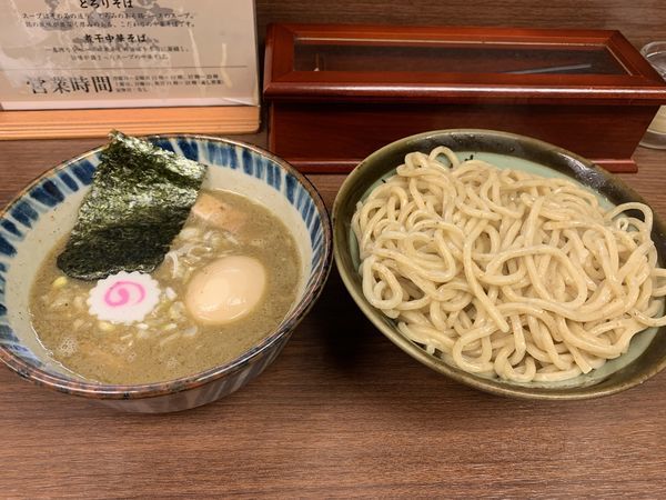 「味玉煮番搾り」@つけめん 三三㐂の写真