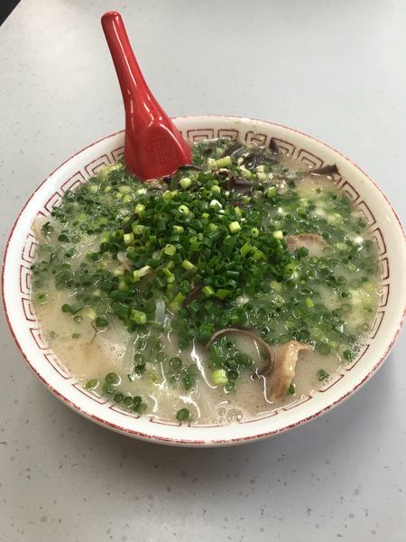「豚骨ラーメンネギ増し」@九州ラーメン 友理 本店の写真