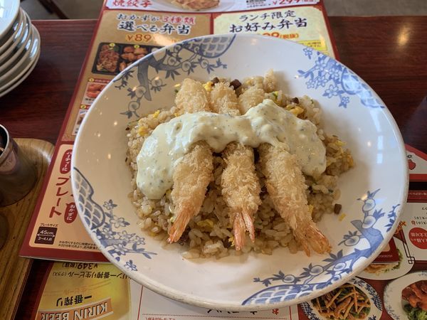 「えびふりゃー炒飯755円」@バーミヤン 岐阜公園前店の写真
