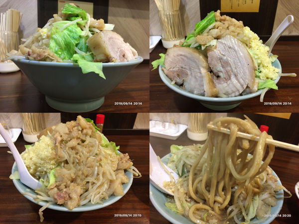 「Ｇ系ラーメン麺量300g豚2枚」@中華そば 伸 Chinese-style noodle NOBUの写真