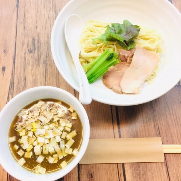 「醤(ひしお)つけsoba 半麺 850」@kingyo noodlesの写真