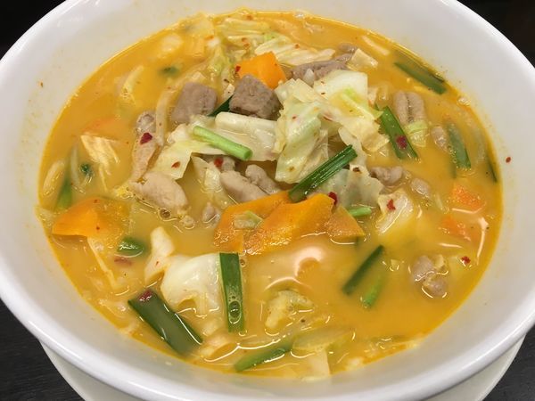 「モツ野菜ラーメン」@日高屋 三鷹北口店の写真